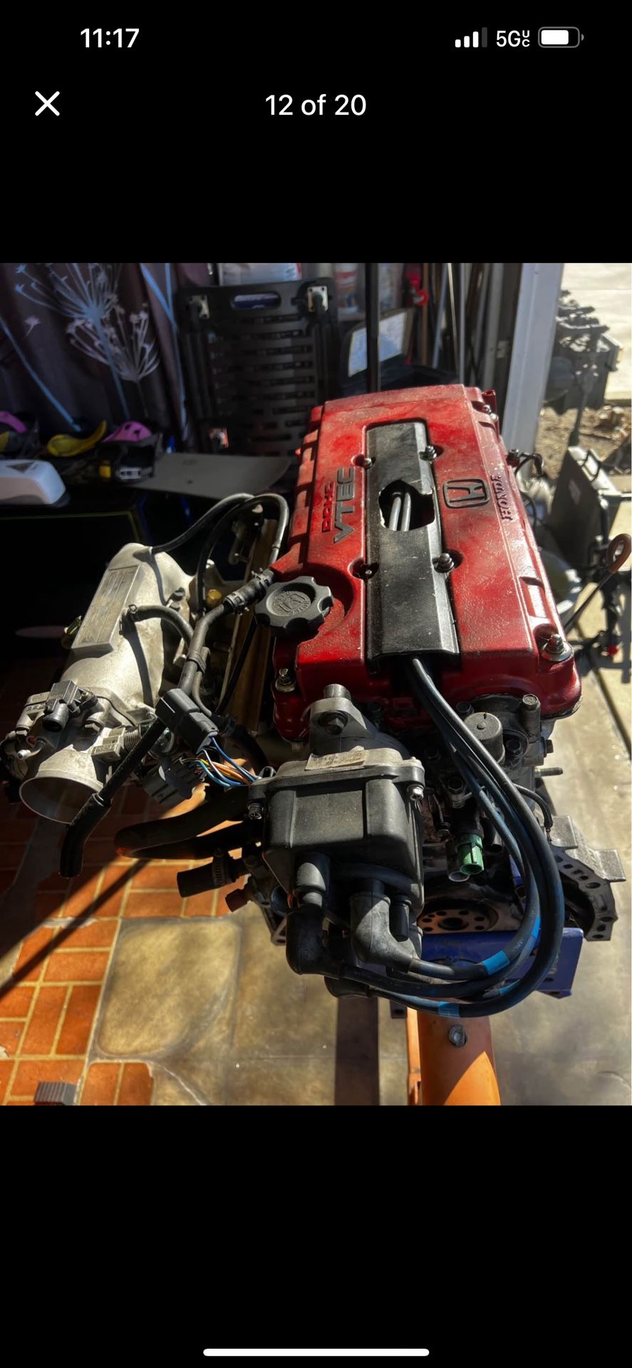 Honda B16A Long Block