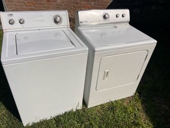 Electric washer and dryer (Lavadora y secadora)