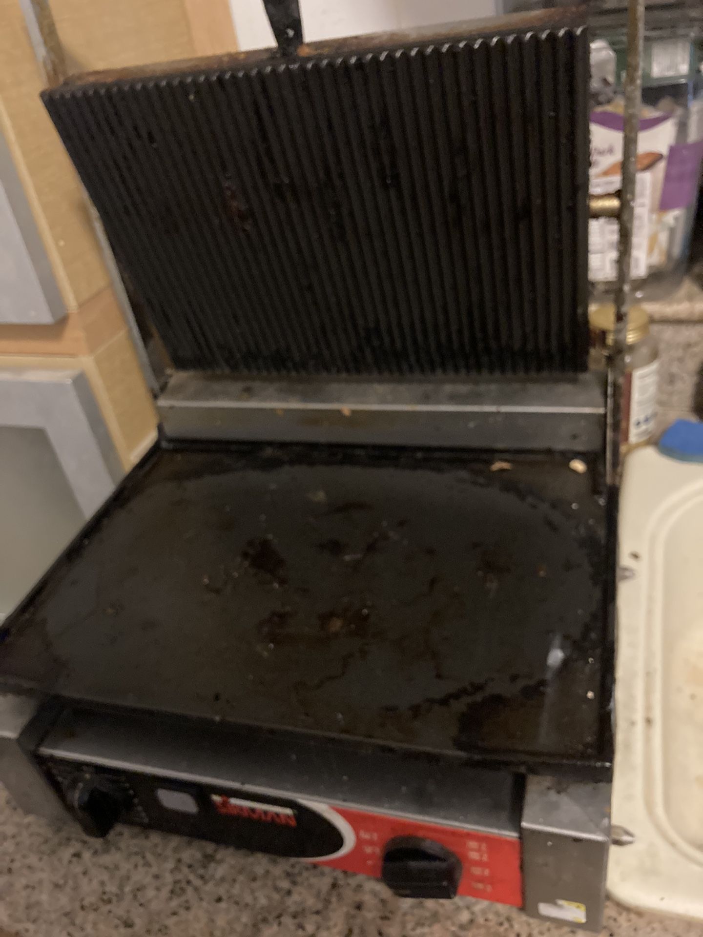 Sirman Single Panini Grill Sandwich Press