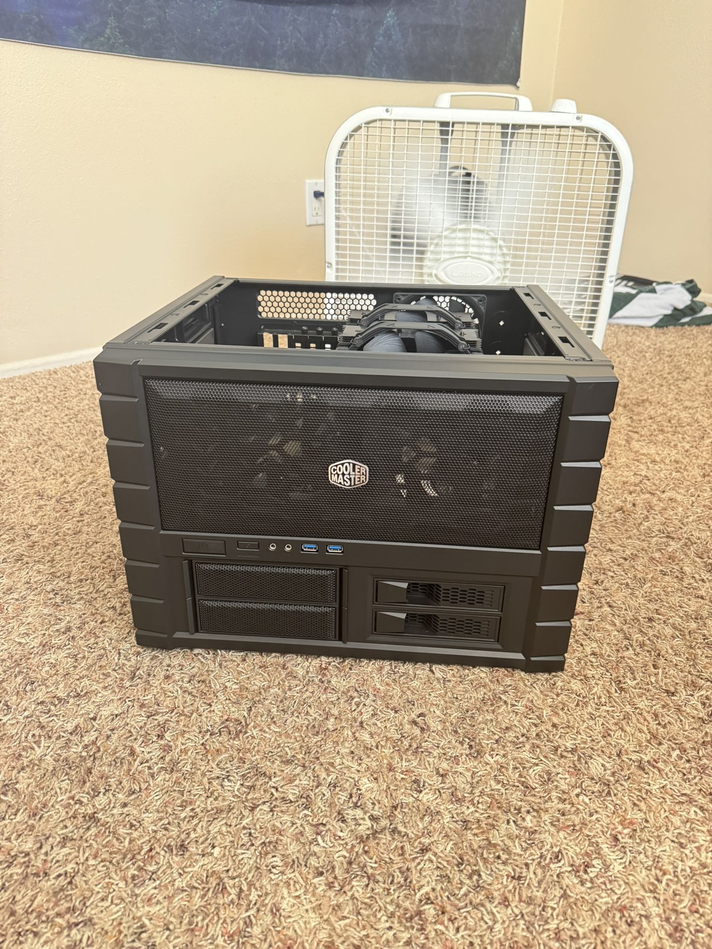 Cooler Master HAF XB ATX high airflow PC Case Desktop