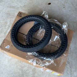 Airless puncture proof electric bike tires 14 inches