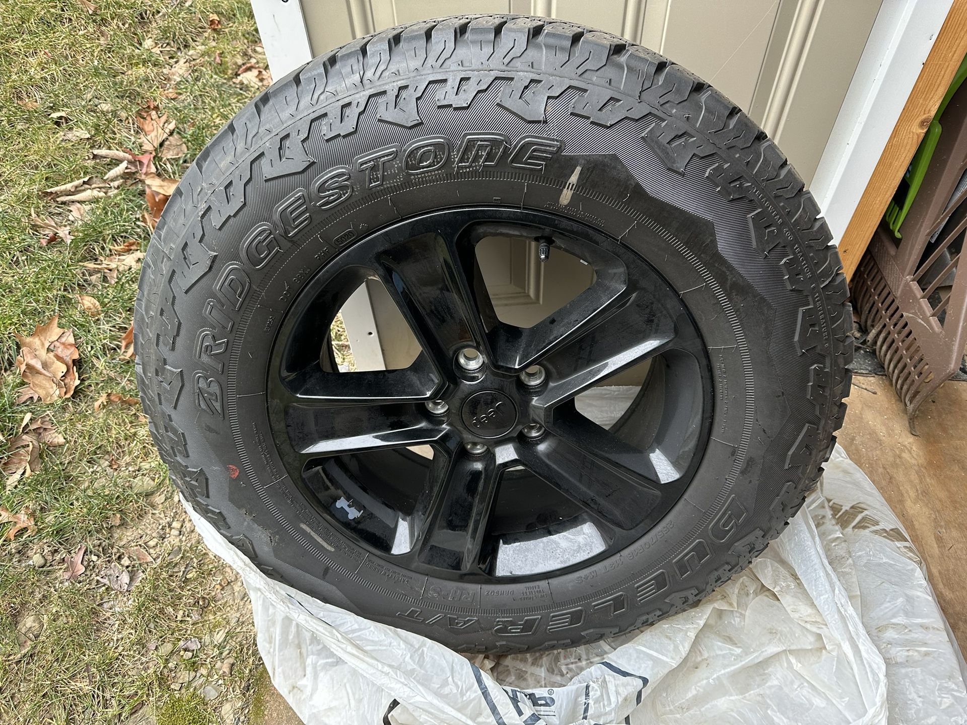 2021 Jeep Wrangler Wheels And Bridgestone Tires 