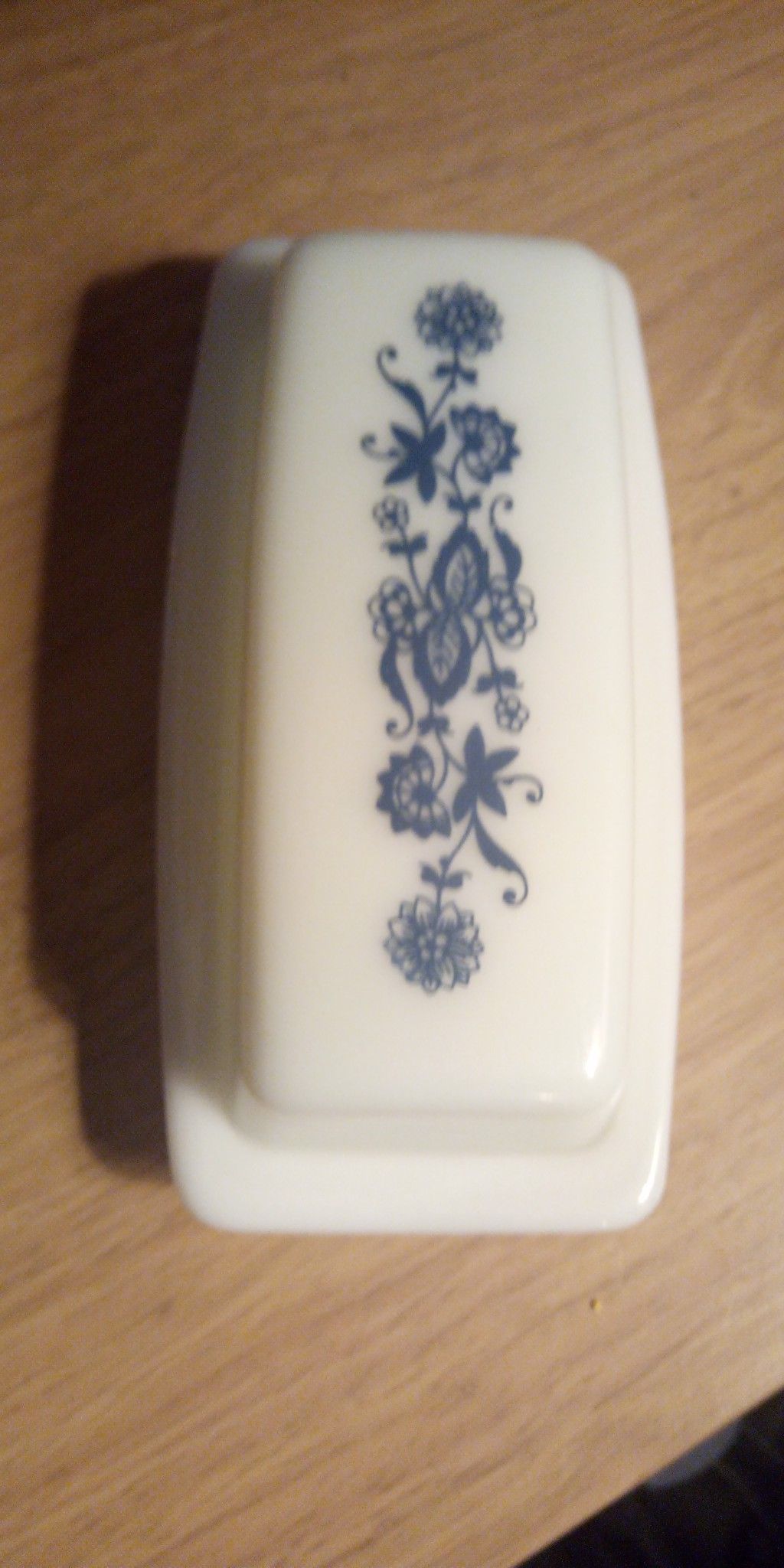 1960's Vintage Pyrex Butter Dish- Old Town Blue Onion Pattern