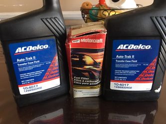 Acdelco transfer case fluid and filter