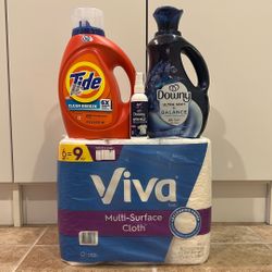 Viva, Tide, Downy Household Bundle