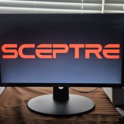 Sceptre 22" FHD LED Monitor 75Hz HDMI/VGA – Built-In Speakers