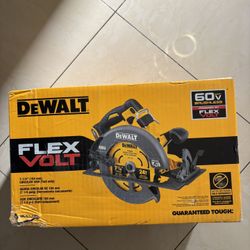 Dewalt flexvolt 60v 71/4 circular saw ( tool only)