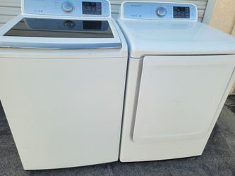 Samsung washer and gas dryer set extra large capacity