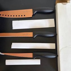 Brand new Copper Chef Multi Purpose Chef Filet Knives Set of 3