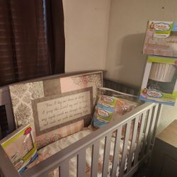 Set De Cuna Para Niña,incluye La Cuña