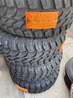 4x mud tires 33x1250-17 $610 no bargaining price firm. No reply if you bargained