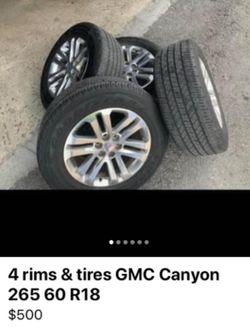 Rims and tires