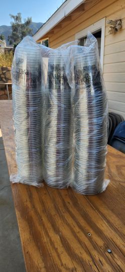 Plastic cups