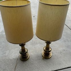Vintage Brass Table Lamps