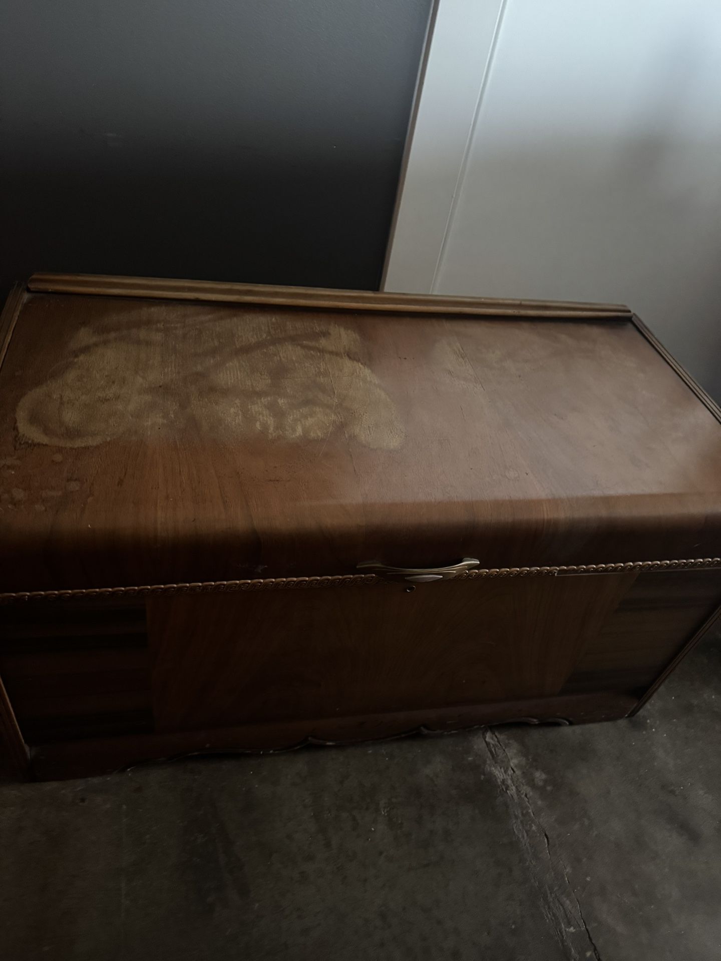 Old Wood Chest
