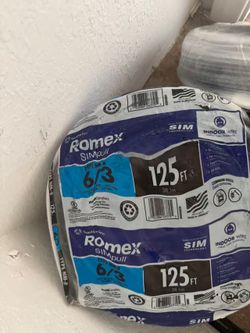 Romex 6/3 125ft