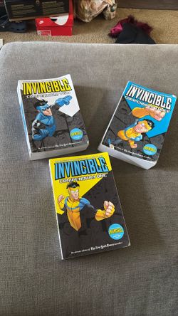 Invincible compendiums 1, 2, and 3