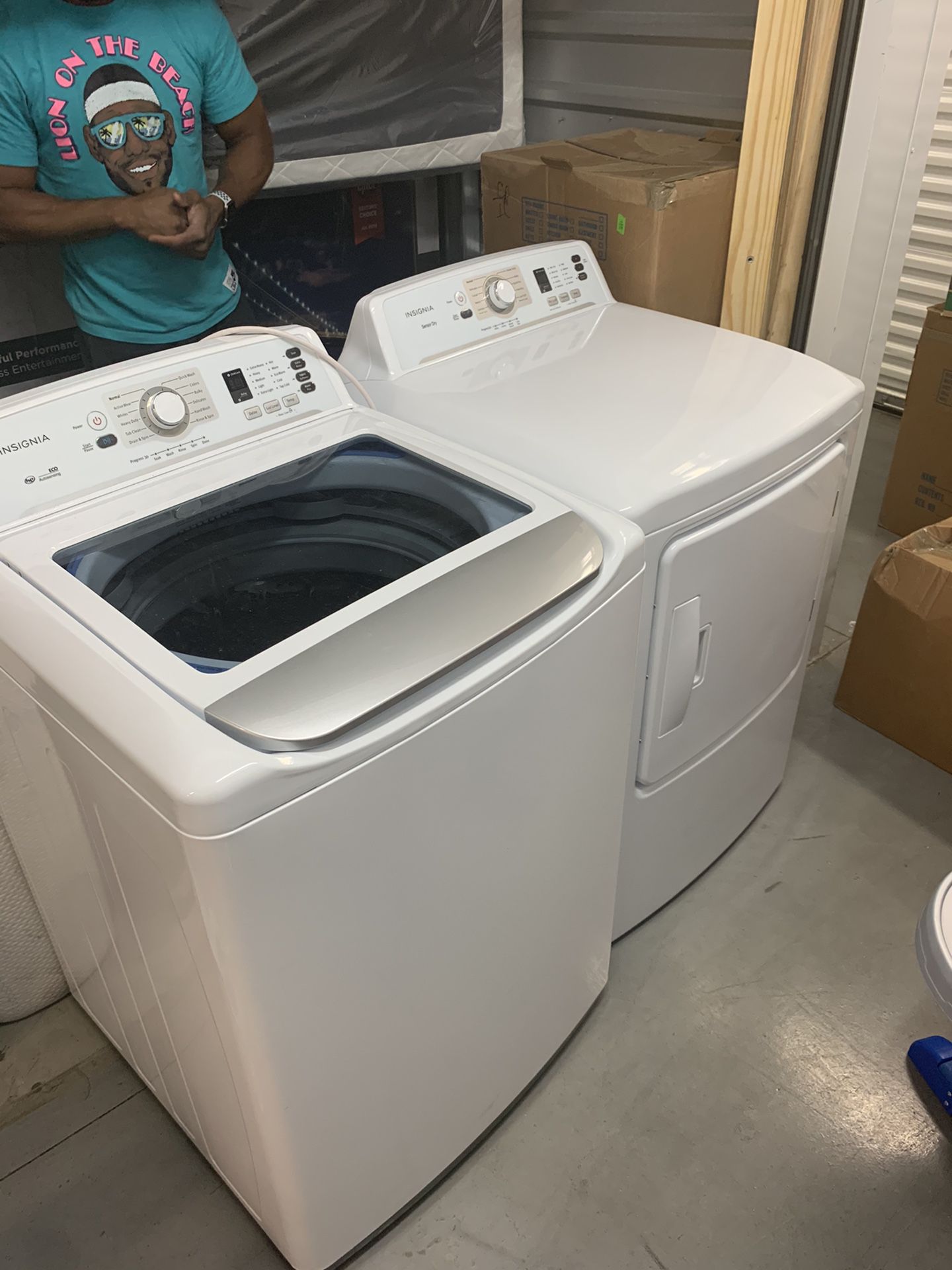 Insignia Washer and Dryer for Sale