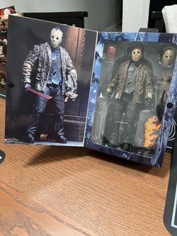 Freddy vs Jason NECA action figure and  Friday the 13th  NECA Jason action figure