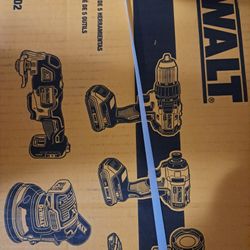 5 Piece Dewalt 20 Volt Cordless