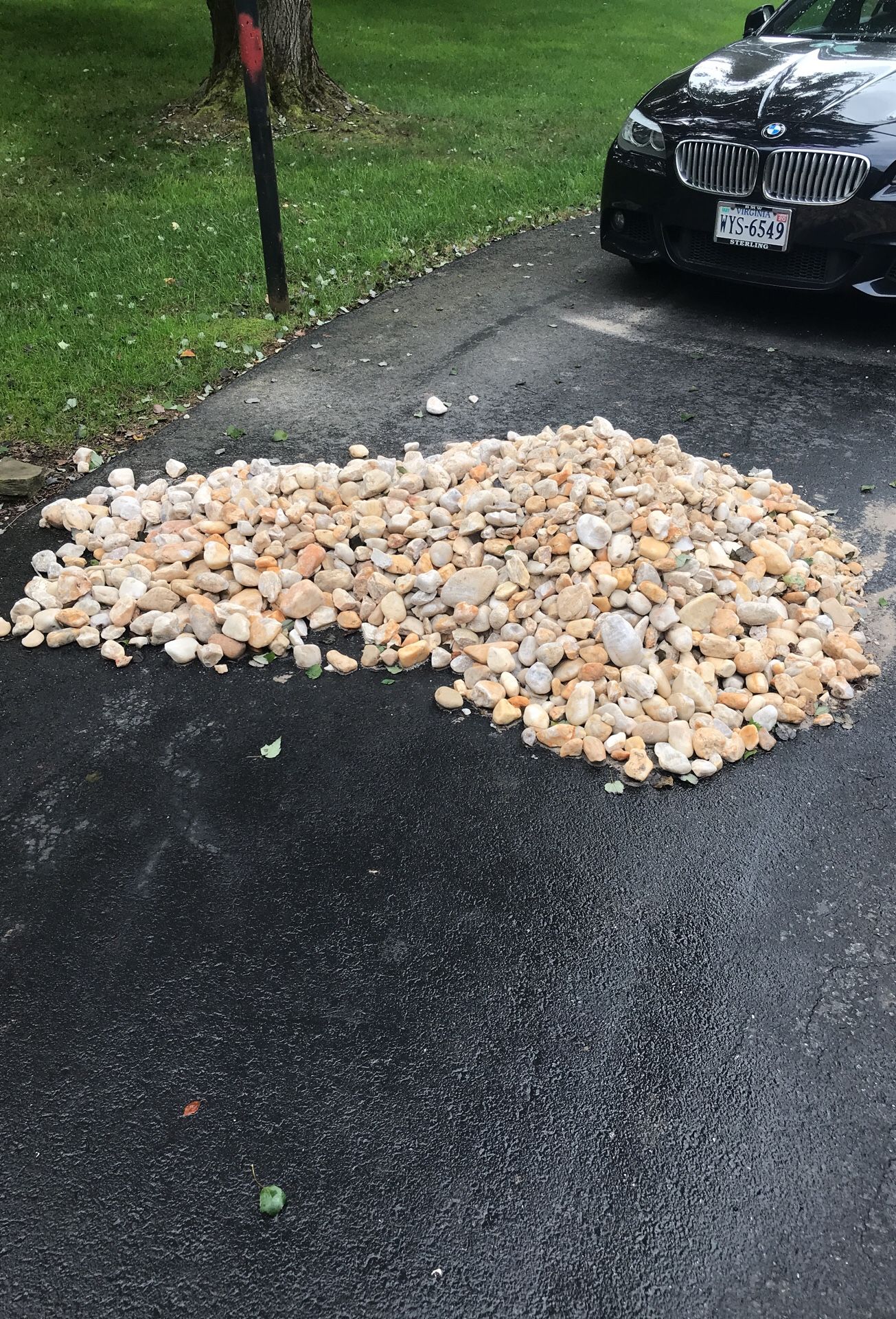 Decorative landscaping rocks FOR FREE