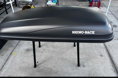 MASTERFIT ROOF BOX 440L (BLACK) ( read description)