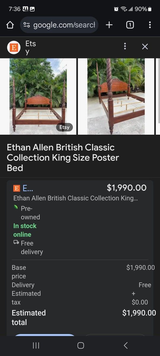 King Post Bed Frame