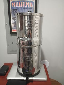 Dropped price! $160 OBO!! Big Berkey Water Filter System - Stainless Steel, 2.25 Gallon