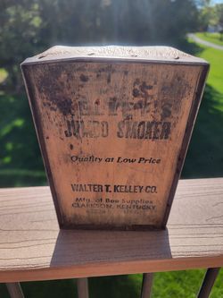 Vintage Walter T. Kelley "Bee Smoker" Bellows - Authentic Bee Supply