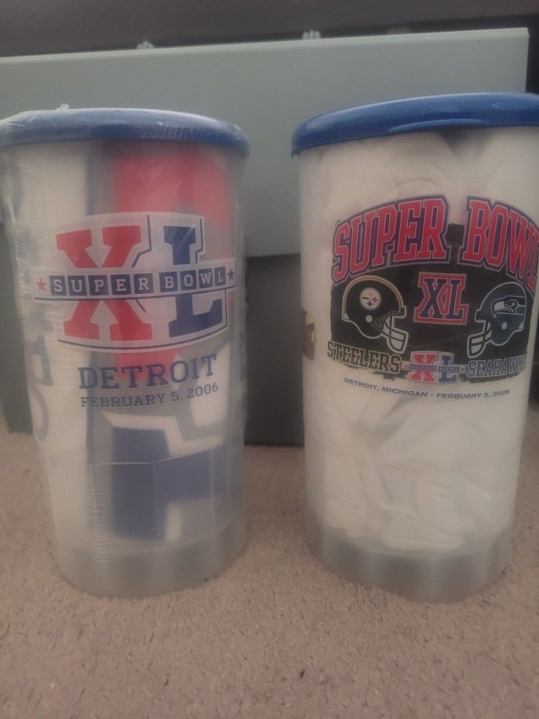 Super Bowl XL Souvenier Mug Cup Shirt 2006