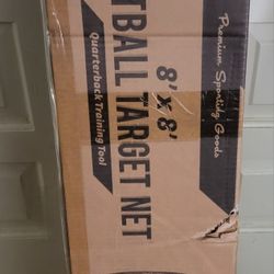 GoSports 8'x 8' Ft Football Net
Helps QB's Practicing Passing accuracy on their own. The net provides 3 distinct targets are various heights