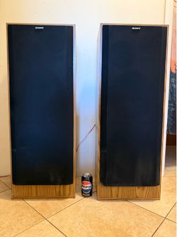 Vintage Sony SS-U311 3-Way Tower Speakers