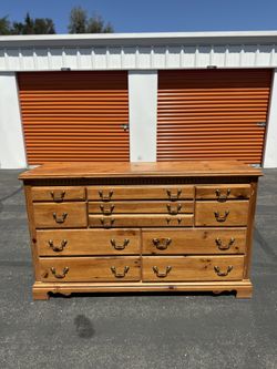 Vintage Oak Dresser 