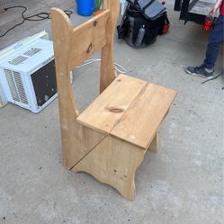 Library Chair/ladder (wood)