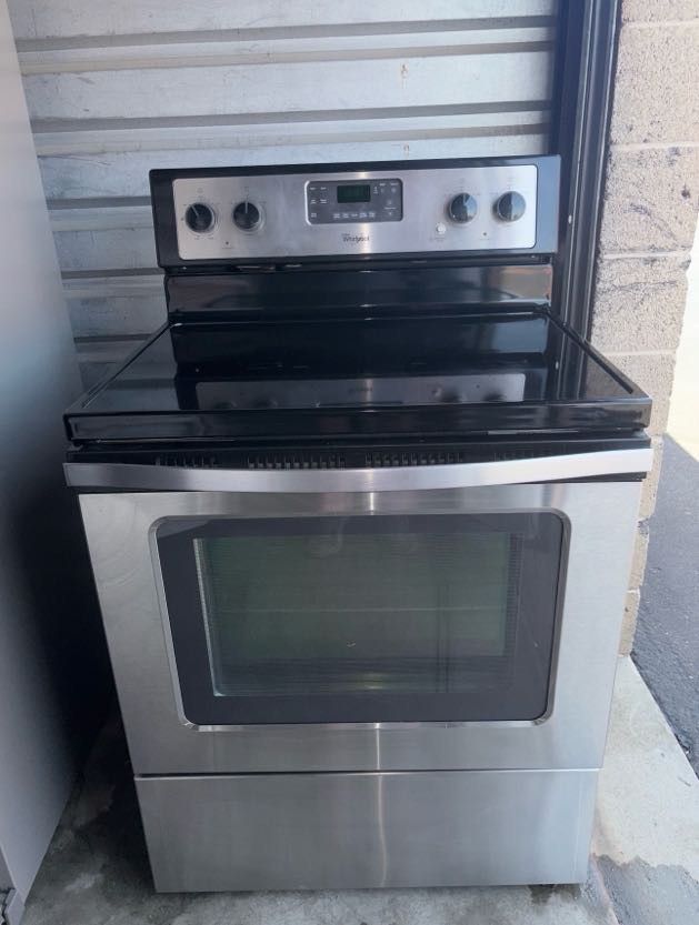Whirlpool Stainless Steel Electric Stove Oven And Range