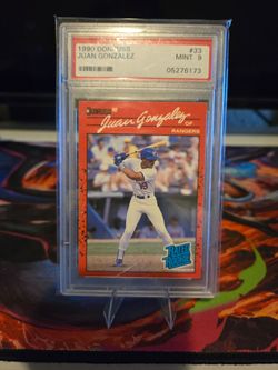 1990 Juan Gonzalez "Rated Rookie"