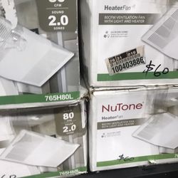 Bathroom  Ventilation  Fans. Price Ranges From  $  60 To $120