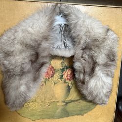 Vintage Genuine, Fox Stole Or Wrap