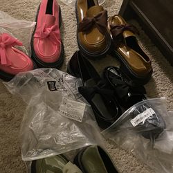 Cute Loafers With Bow