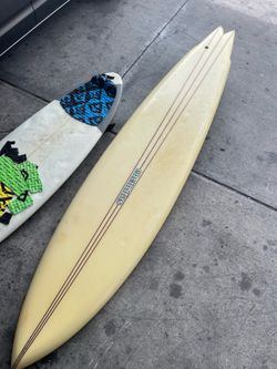 Encinitas vintage surfboard about 8 foot longboard
