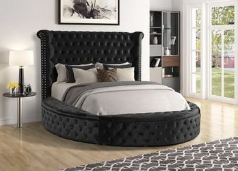Queen Bed Set w/ Mattress 