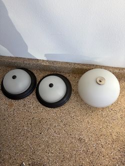 Flush Mount Ceiling Light Fixtures – Set of 3