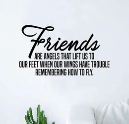 PRE MADE Wall Decal Home Decor Friends