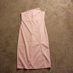 Baby Pink Spaghetti Strap Dress, Never Worn