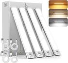 DAYBETTER 8" Motion Sensor Cabinet Lights, Rechargeable, 3 Color Temps, Magnetic