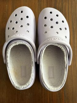 Crocs Unisex Classic Lined Clog - Lavender/Lavender size W10/ M9
