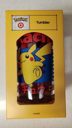 Pokemon X Target Tumbler Pikachu and jigglypuff