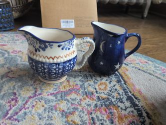 Cream pitchers
