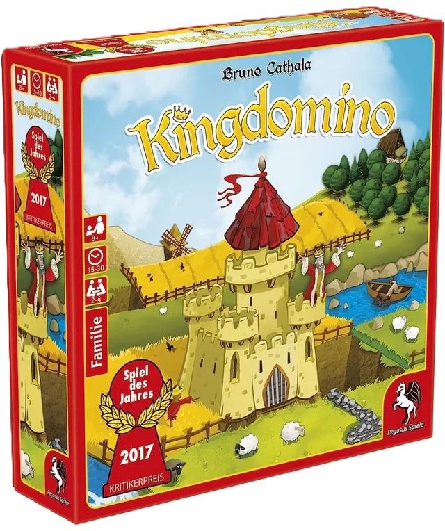 Kingdomino (2016) - Blue Orange Games - Great family board game - COMPLETE