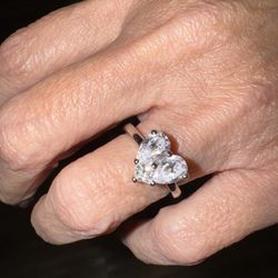 Diamond Heart Ring